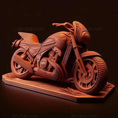 3D модель Honda Magna (STL)